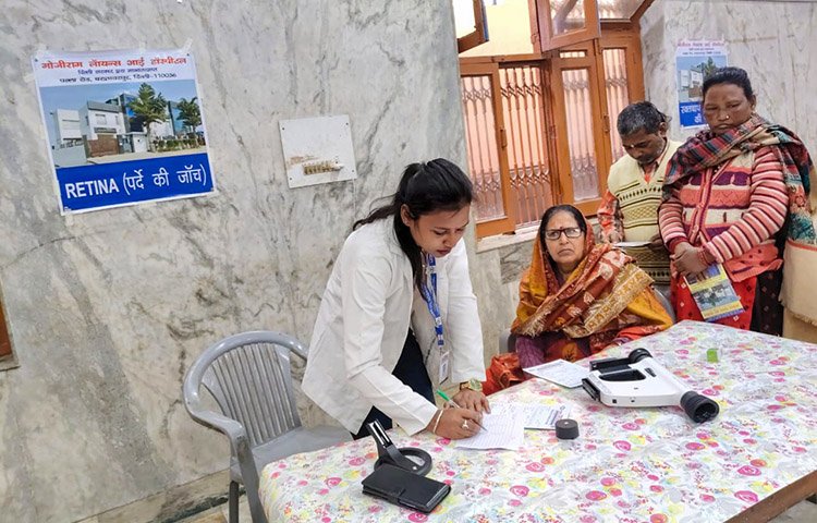 Free Eye Check-up & Cataract Referral Camp at Lala Nandimal Dharamshal